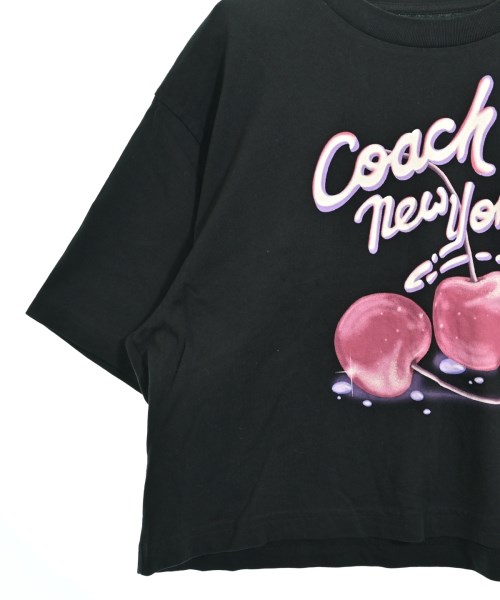 COACH（コーチ）Tシャツ・カットソー 黒 サイズ:M レディース/2200663089017