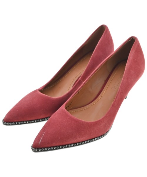 COACH(コーチ)パンプス 赤 サイズ:US6(23cm位)/2200664314132