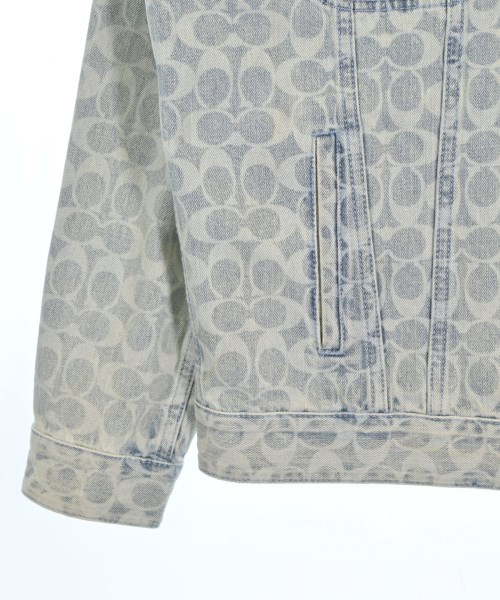 COACH（コーチ）デニムジャケット 青 サイズ:S レディース/2200664983017