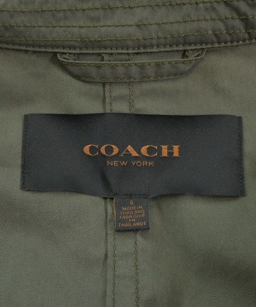 COACH（コーチ）モッズコート カーキ サイズ:S レディース/2200665412028