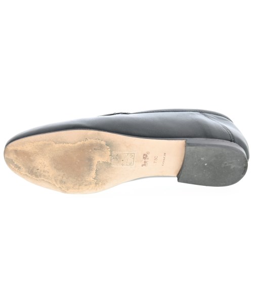 COACH（コーチ）ドレスシューズ/ローファー 黒 サイズ:US7 1/2(24.5cm位) レディース/2200661551219