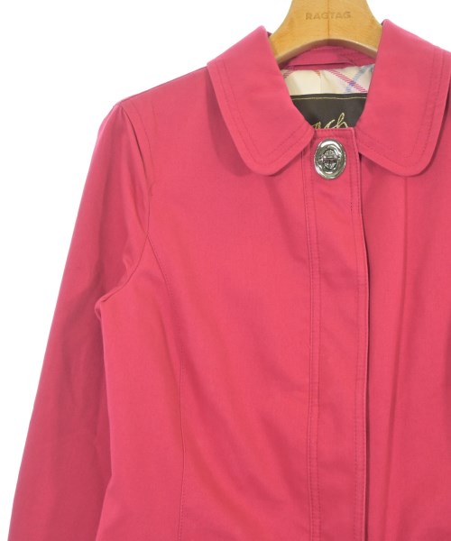 COACH（コーチ）ステンカラーコート ピンク サイズ:XS レディース/2200665842023
