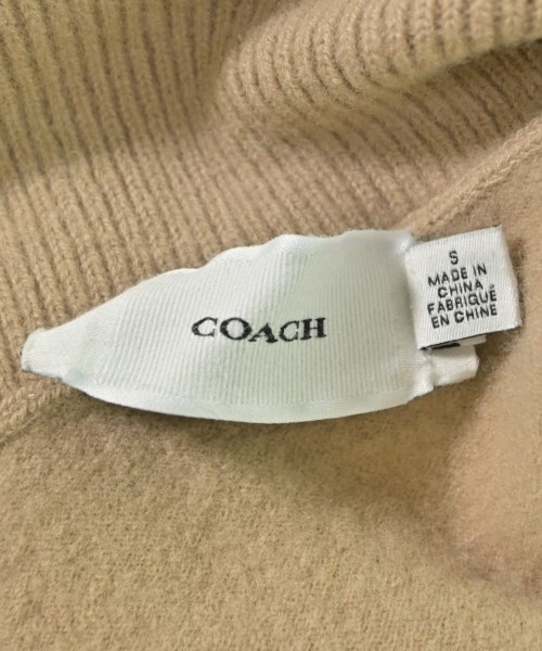 COACH（コーチ）ニット・セーター ベージュ サイズ:S レディース/2200668686174