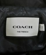 COACH（コーチ）トレンチコート 黒 サイズ:M レディース/2200666966025