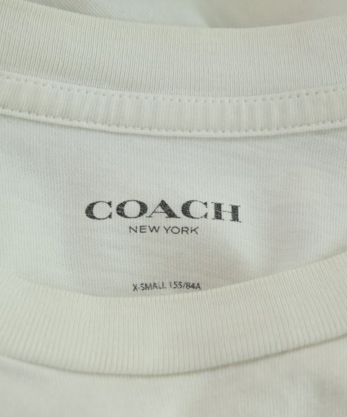 COACH（コーチ）Tシャツ・カットソー 白 サイズ:-(XL位) レディース/2200669977011
