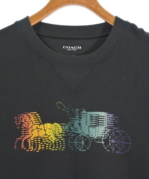 COACH（コーチ）スウェット 黒 サイズ:S メンズ/2200670874040