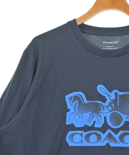 COACH（コーチ）Tシャツ・カットソー 紺 サイズ:XL メンズ/2200732932091