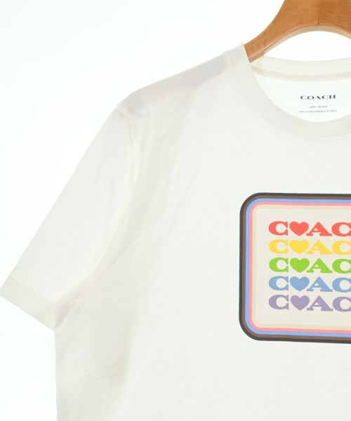 COACH（コーチ）Tシャツ・カットソー 白 サイズ:L メンズ/2200732932183