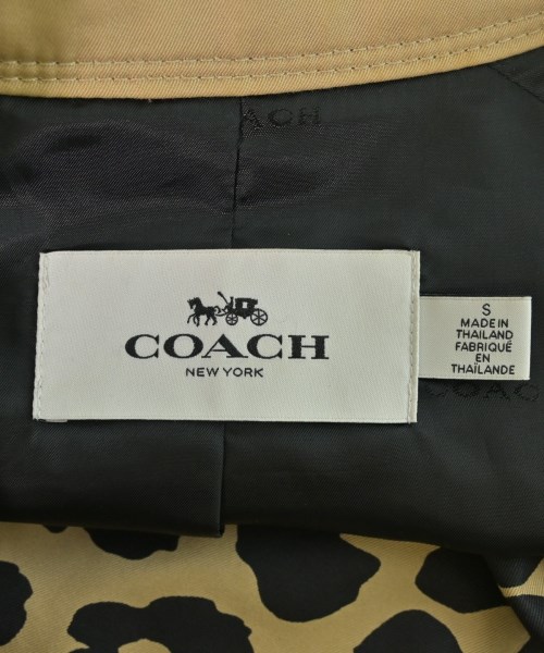 COACH（コーチ）トレンチコート ベージュ サイズ:S レディース/2200734683083