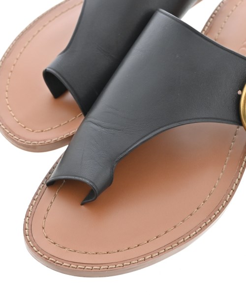 COACH（コーチ）サンダル 黒 サイズ:US7(24cm位) レディース/2200728275010