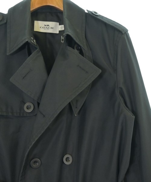 COACH（コーチ）トレンチコート 黒 サイズ:M メンズ/2200735134010