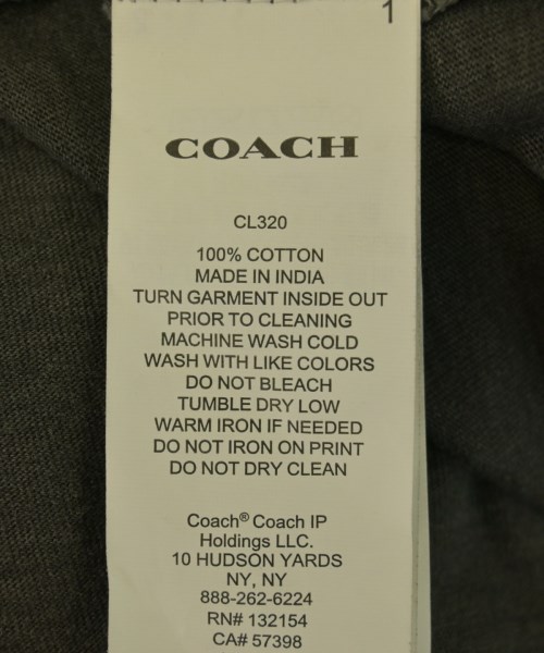 COACH（コーチ）ワンピース グレー サイズ:XS レディース/2200722583098