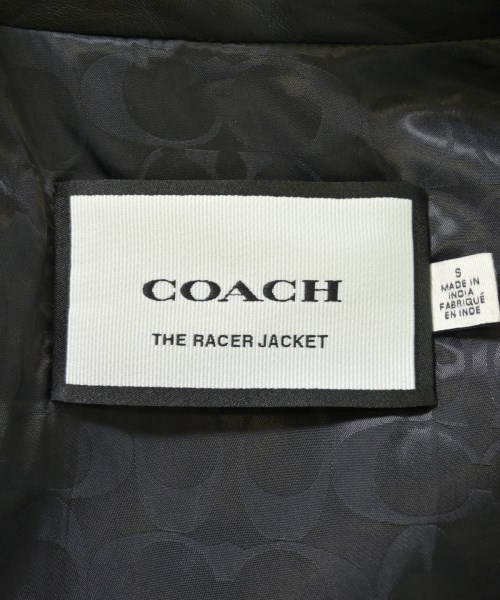 COACH（コーチ）ライダース 黒 サイズ:S メンズ/2200722723029