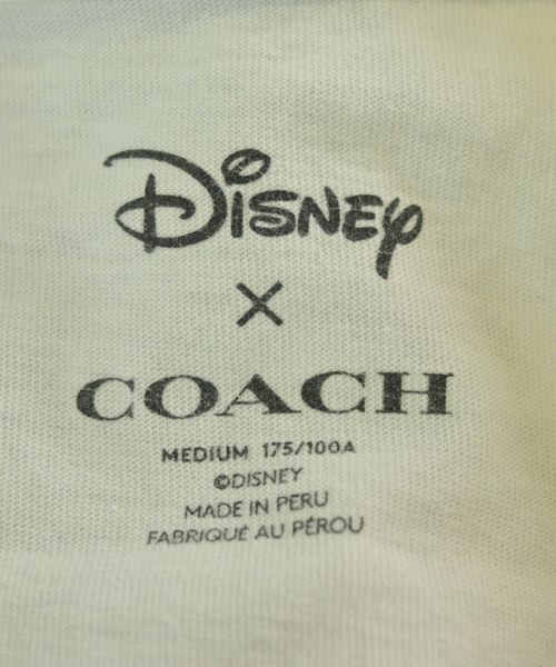 COACH（コーチ）Tシャツ・カットソー 白 サイズ:-(M位) メンズ/2200713717129