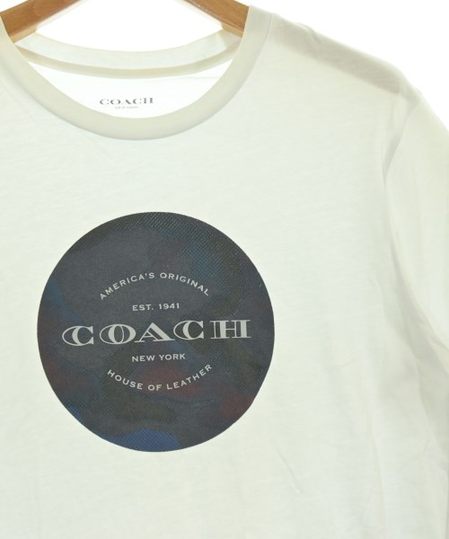 COACH（コーチ）Tシャツ・カットソー 白 サイズ:XS メンズ/2200726150081