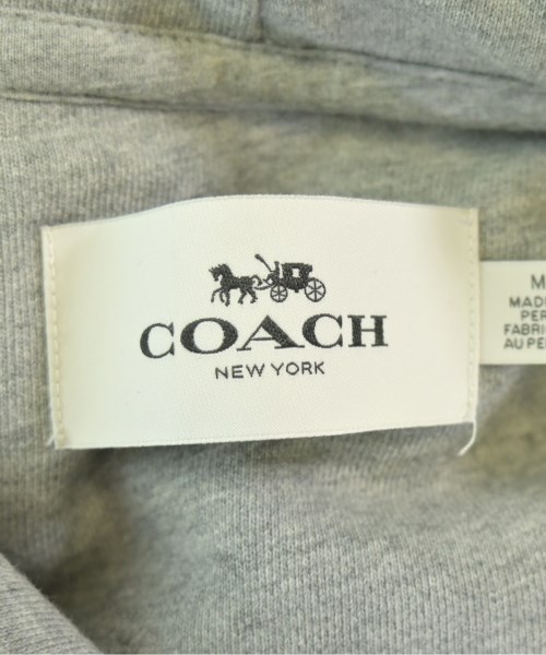 COACH（コーチ）パーカー グレー サイズ:M メンズ/2200726150180