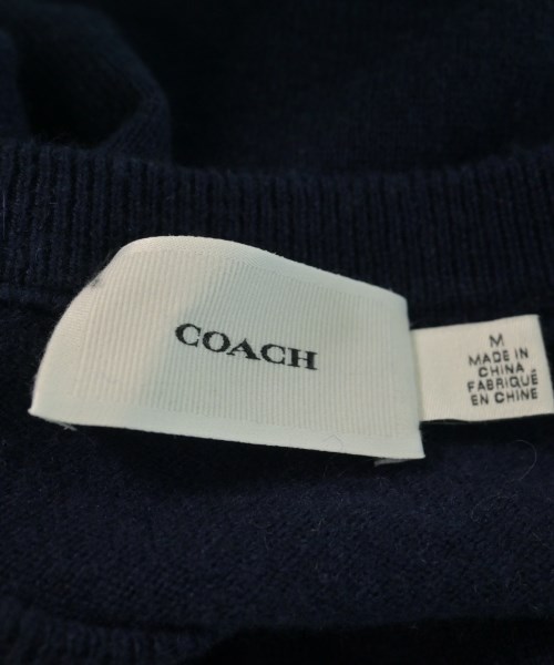 COACH（コーチ）ベスト 紺 サイズ:M レディース/2200728092112