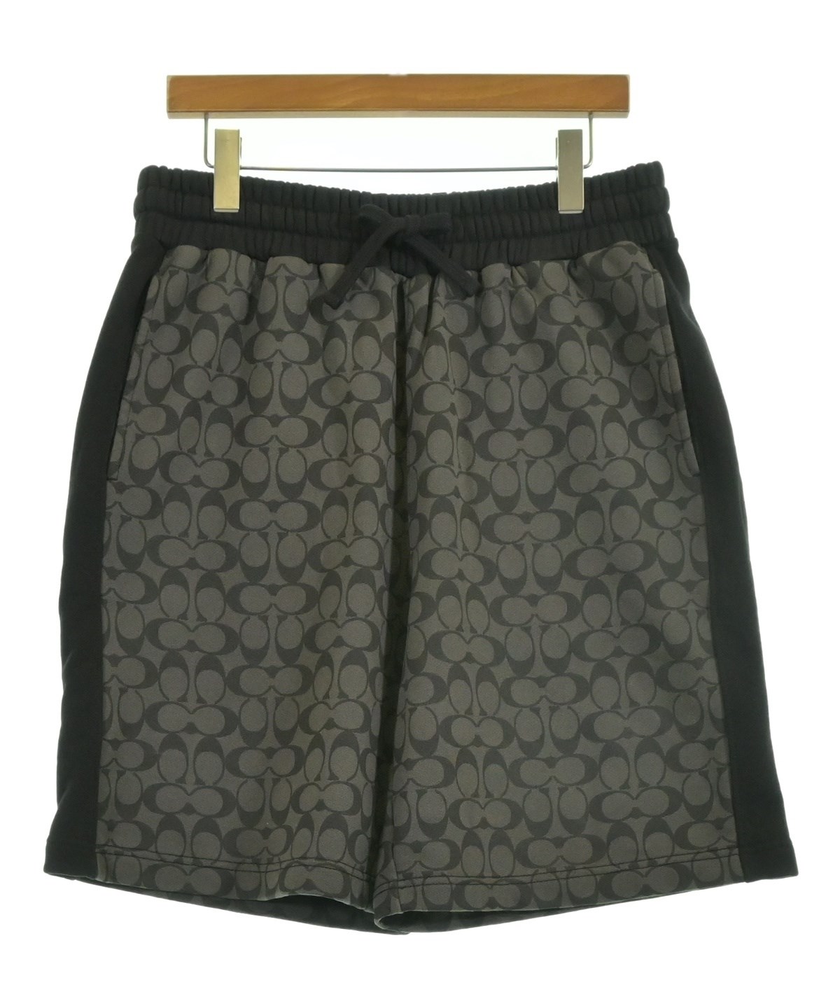 coach スウェット素材ショートパンツ　超美品 COACH（コーチ）ショートパンツ グレー サイズ:M メンズ/2200728135130
