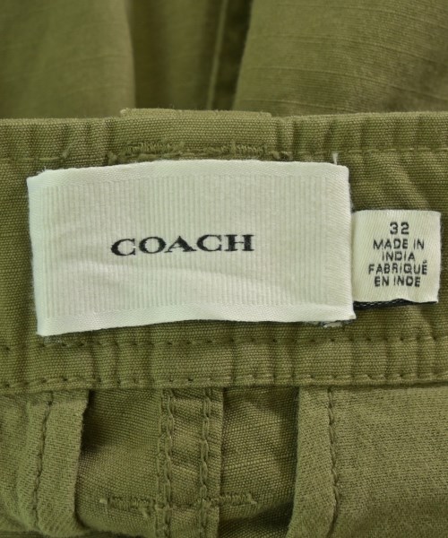 COACH（コーチ）カーゴパンツ カーキ サイズ:32(L位) メンズ/2200728135147