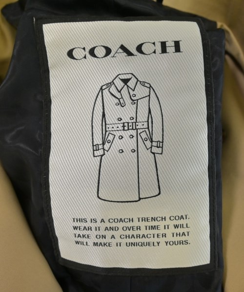 COACH（コーチ）トレンチコート ベージュ サイズ:XS レディース/2200722138014