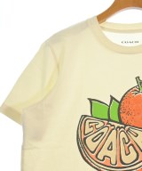 COACH（コーチ）Tシャツ・カットソー 黄 サイズ:XS レディース/2200728957121