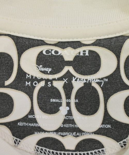 COACH（コーチ）Tシャツ・カットソー 白 サイズ:S レディース/2200682112055