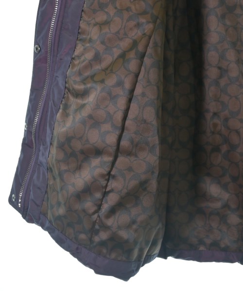 COACH（コーチ）ダウンコート 紫 サイズ:XS レディース/2200676938012