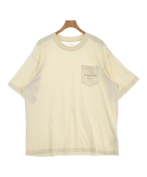 COACH(コーチ)Tシャツ・カットソー 白 サイズ:L/2200685909010