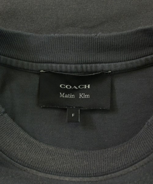 COACH（コーチ）Tシャツ・カットソー グレー サイズ:F メンズ/2200686441106