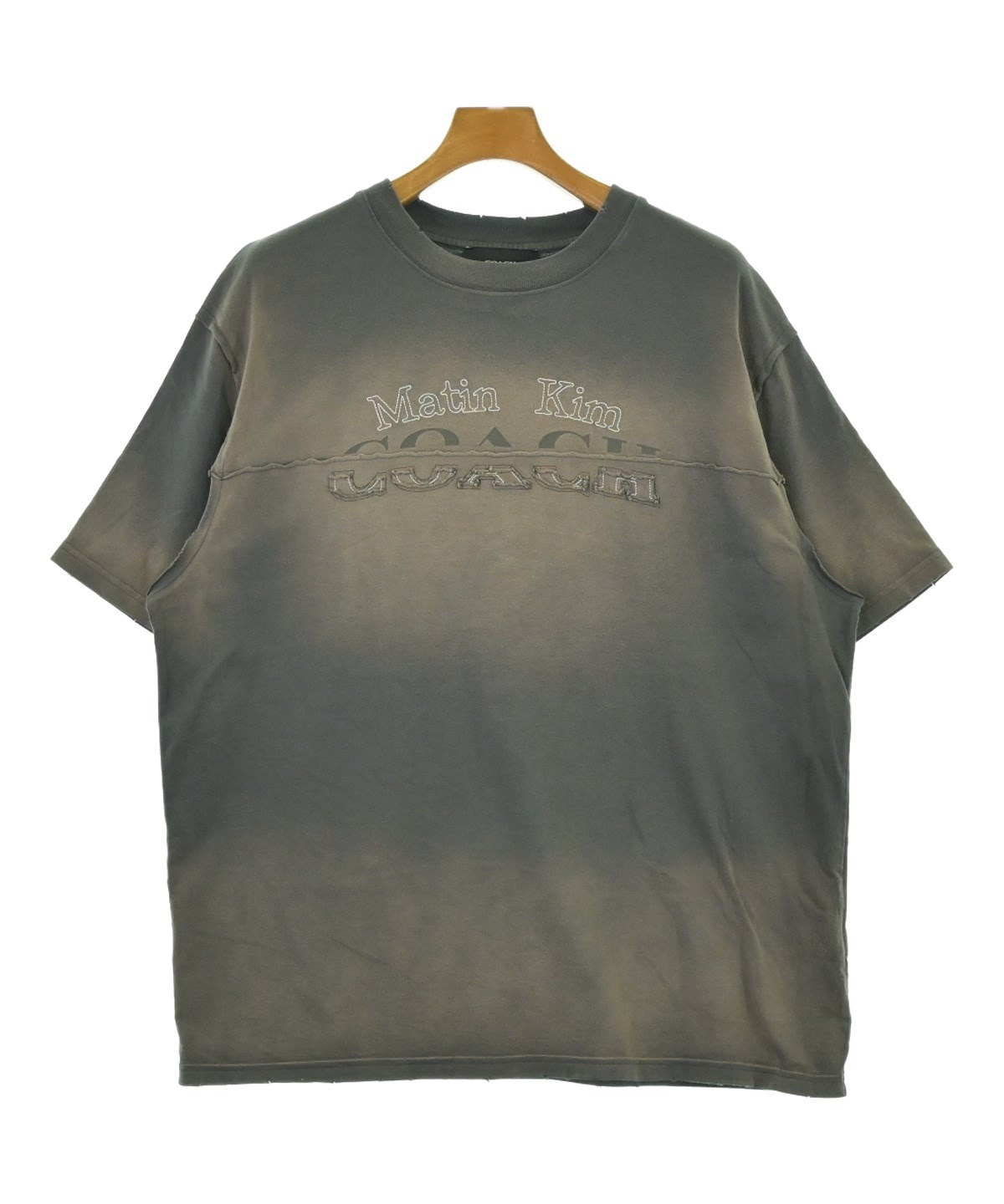 COACH（コーチ）Tシャツ・カットソー グレー サイズ:F メンズ