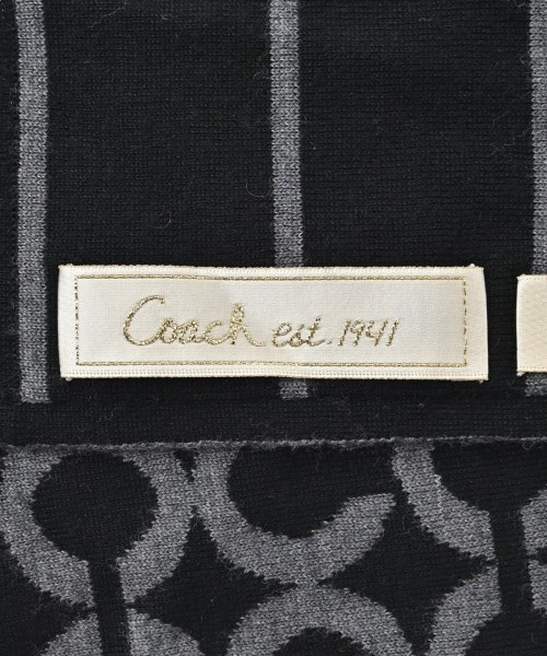 COACH（コーチ）ストール グレー サイズ:- レディース/2200679260134