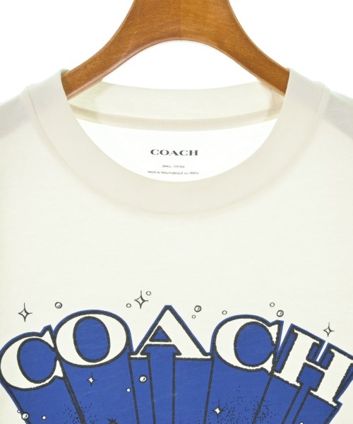 COACH（コーチ）Tシャツ・カットソー 白 サイズ:S メンズ/2200691195018