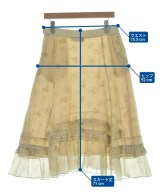 COACH（コーチ）ロング・マキシ丈スカート ベージュ サイズ:4(XL位) レディース/2200684269092
