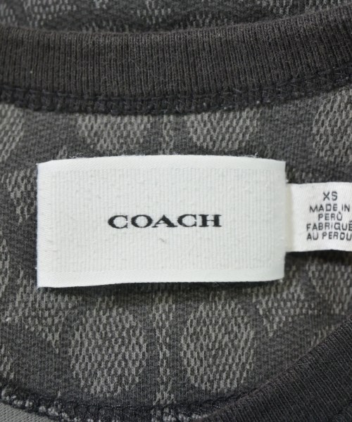 COACH（コーチ）Tシャツ・カットソー グレー サイズ:XS メンズ/2200686944072