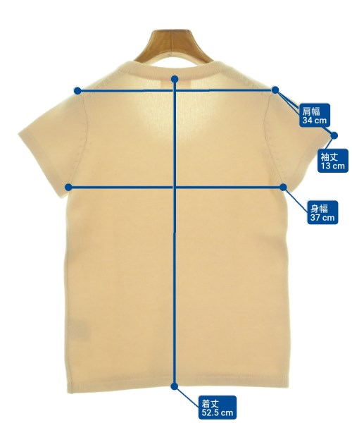 YOSHIE INABA（ヨシエイナバ）ニット・セーター 白 サイズ:-(S位) レディース/2200623644096