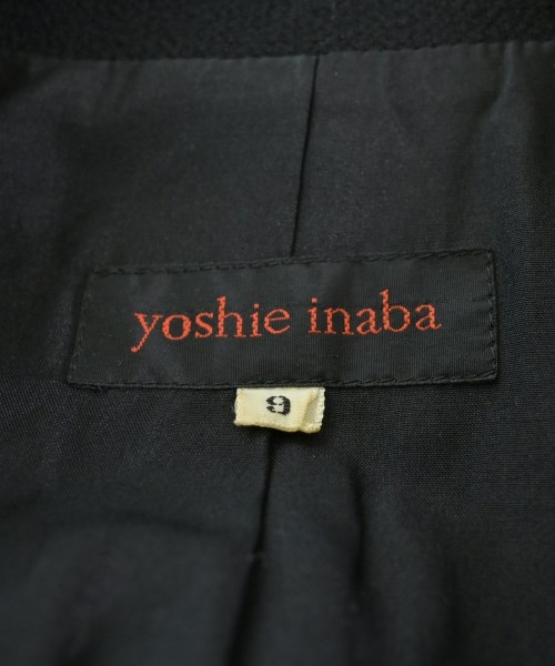 YOSHIE INABA（ヨシエイナバ）カジュアルジャケット 黒 サイズ:9(M位) レディース/2200626378011