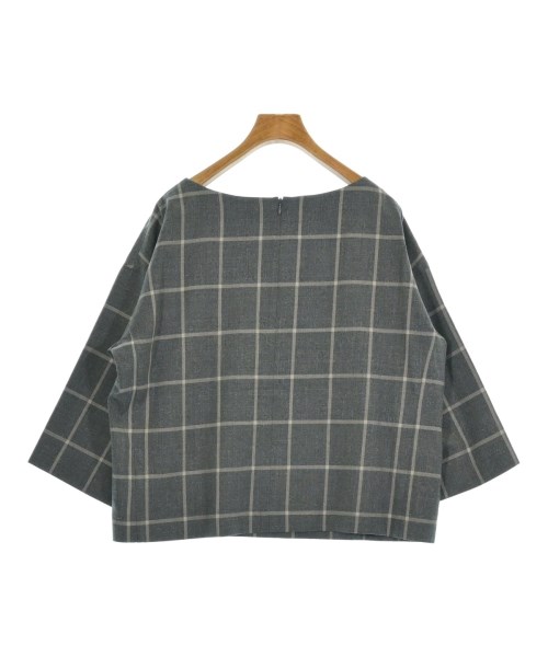 YOSHIE INABA（ヨシエイナバ）ブラウス グレー サイズ:9(M位) レディース/2200615471181