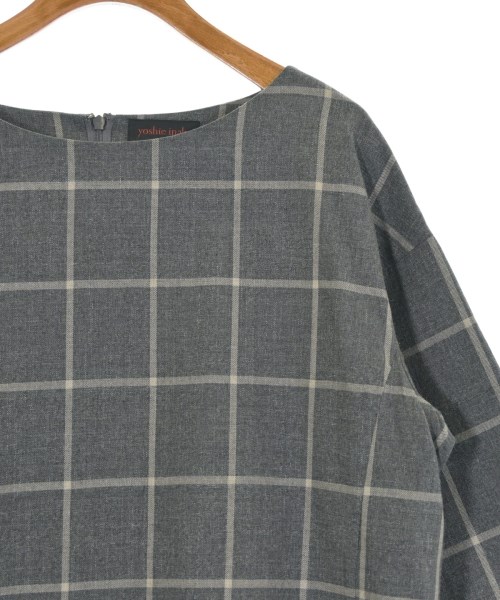 YOSHIE INABA（ヨシエイナバ）ブラウス グレー サイズ:9(M位) レディース/2200615471181