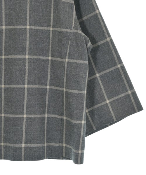 YOSHIE INABA（ヨシエイナバ）ブラウス グレー サイズ:9(M位) レディース/2200615471181