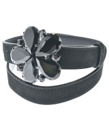 YOSHIE INABA（ヨシエイナバ）ベルト 黒 サイズ:L レディース/2200629788053