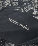 YOSHIE INABA（ヨシエイナバ）バンダナ・スカーフ 黒 サイズ:- レディース/2200609577172