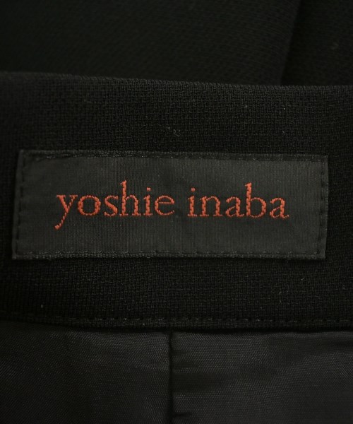 YOSHIE INABA（ヨシエイナバ）ロング・マキシ丈スカート 黒 サイズ:7(S位) レディース/2200674190016