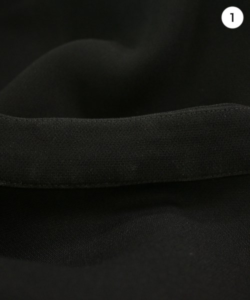 YOSHIE INABA（ヨシエイナバ）カジュアルシャツ 黒 サイズ:5(XS位) レディース/2200674190030