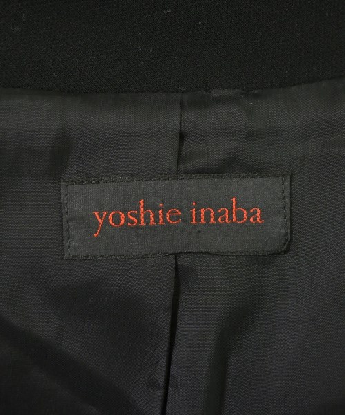 YOSHIE INABA（ヨシエイナバ）カジュアルジャケット 黒 サイズ:7(S位) レディース/2200674327047