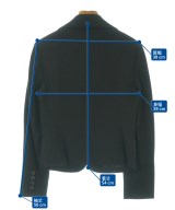 YOSHIE INABA（ヨシエイナバ）カジュアルジャケット 黒 サイズ:7(S位) レディース/2200674327047