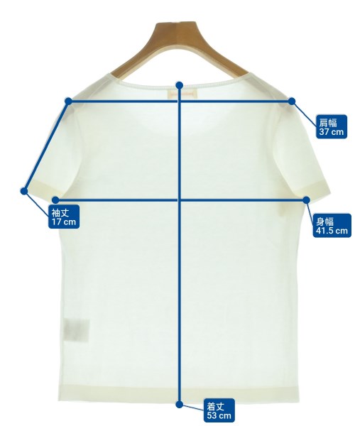 YOSHIE INABA（ヨシエイナバ）Tシャツ・カットソー 白 サイズ:9(M位) レディース/2200674327061