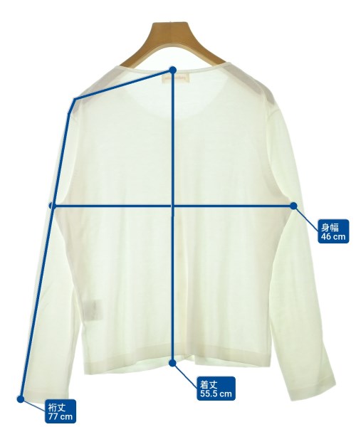 YOSHIE INABA（ヨシエイナバ）カーディガン 白 サイズ:9(M位) レディース/2200674327078