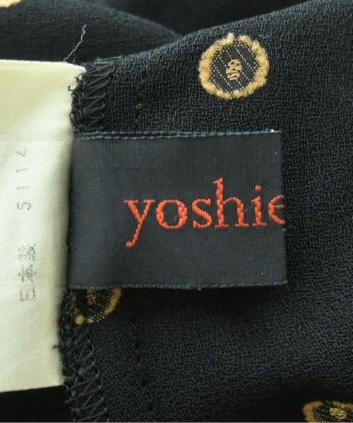 YOSHIE INABA（ヨシエイナバ）ブラウス 黒 サイズ:9(M位) レディース/2200696463044
