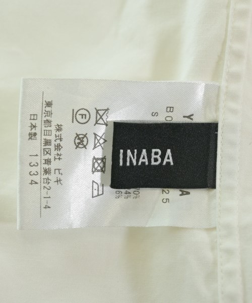 YOSHIE INABA（ヨシエイナバ）カジュアルシャツ 白 サイズ:S レディース/2200659778055