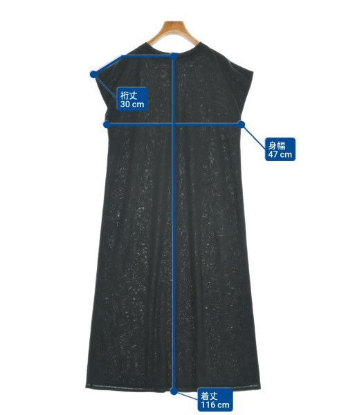 YOSHIE INABA（ヨシエイナバ）ワンピース 黒 サイズ:9(M位) レディース/2200659778079